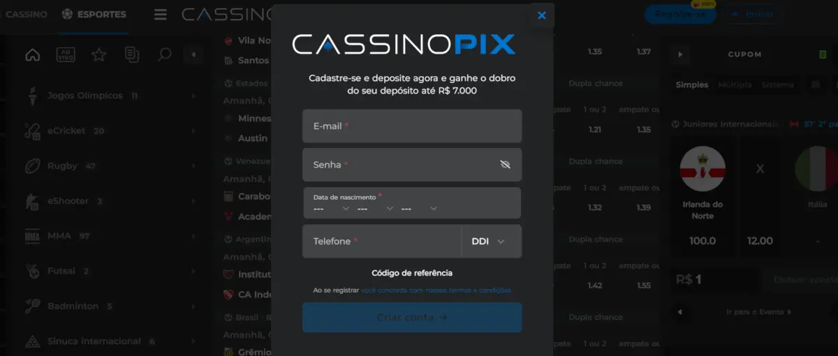 Cassino Pix Como Começar a Jogar